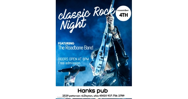 Classic rock night 60`s,70``s and 80`s